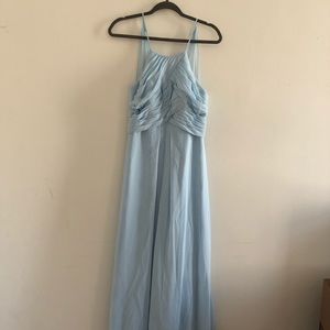 Azazie Ginger Bridesmaids Dress - Sky Blue
